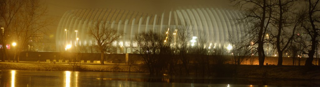 Arena Zagreb, pogled sa Jaruna by ivan.malus