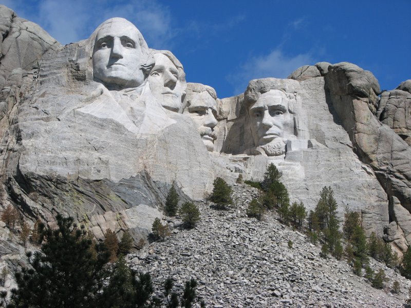 Mt. Rushmore by dhart1952