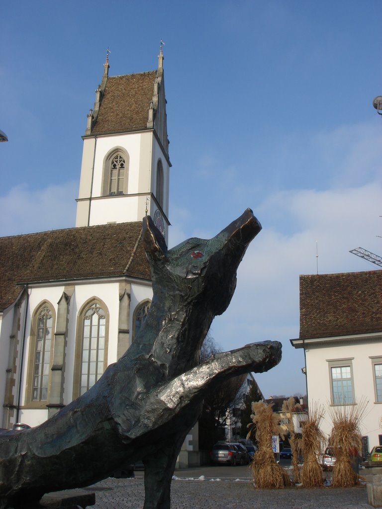 Church in Meilen - Lake Zurich by Guido Oswald