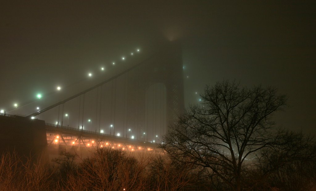 George Washington Bridge, East Tower by Boris Miller