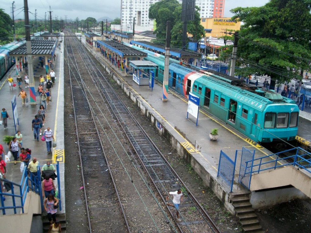 Estação de santa cruz,vista do alto by sam muadib