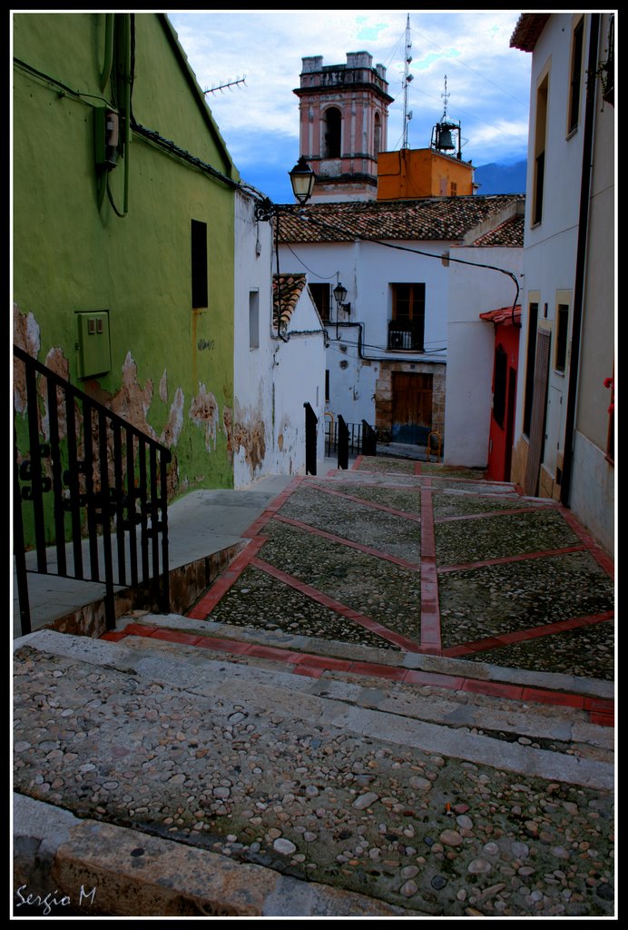 Calle en Denia by Sergio Márquez G