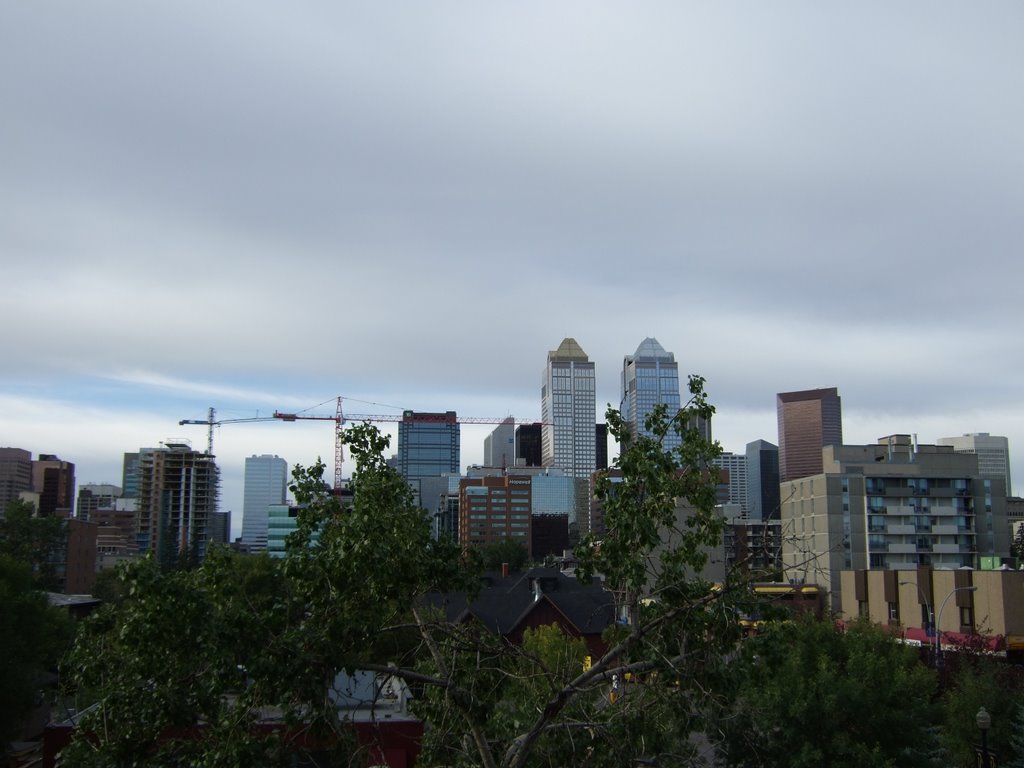 Calgary Downtown Skyline - Day by lxbatty