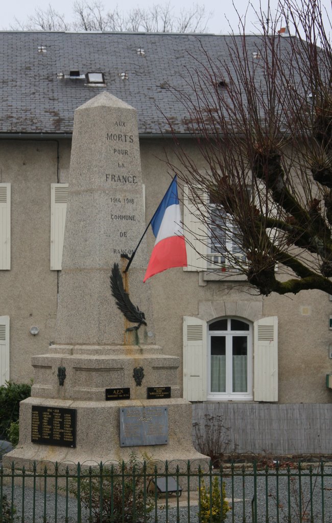 Rancon : monument aux morts by macrobert