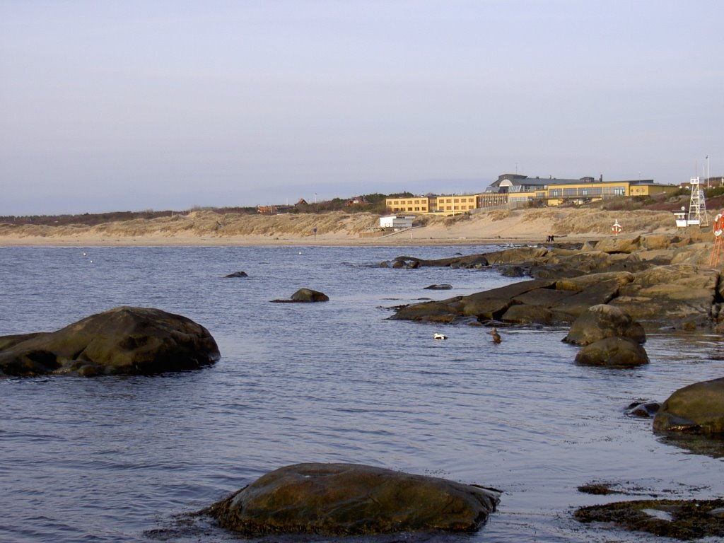 Tylösand beach and hotel by Ola Rosenqvist