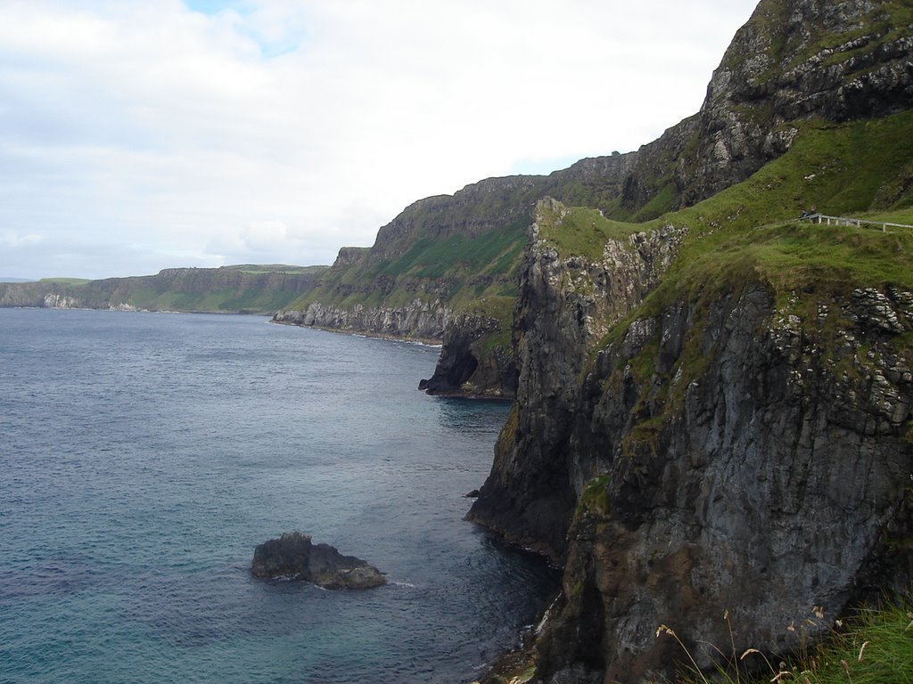 Észak-Írország, Carrick-a Rede kötélhíd közelében by Edit75