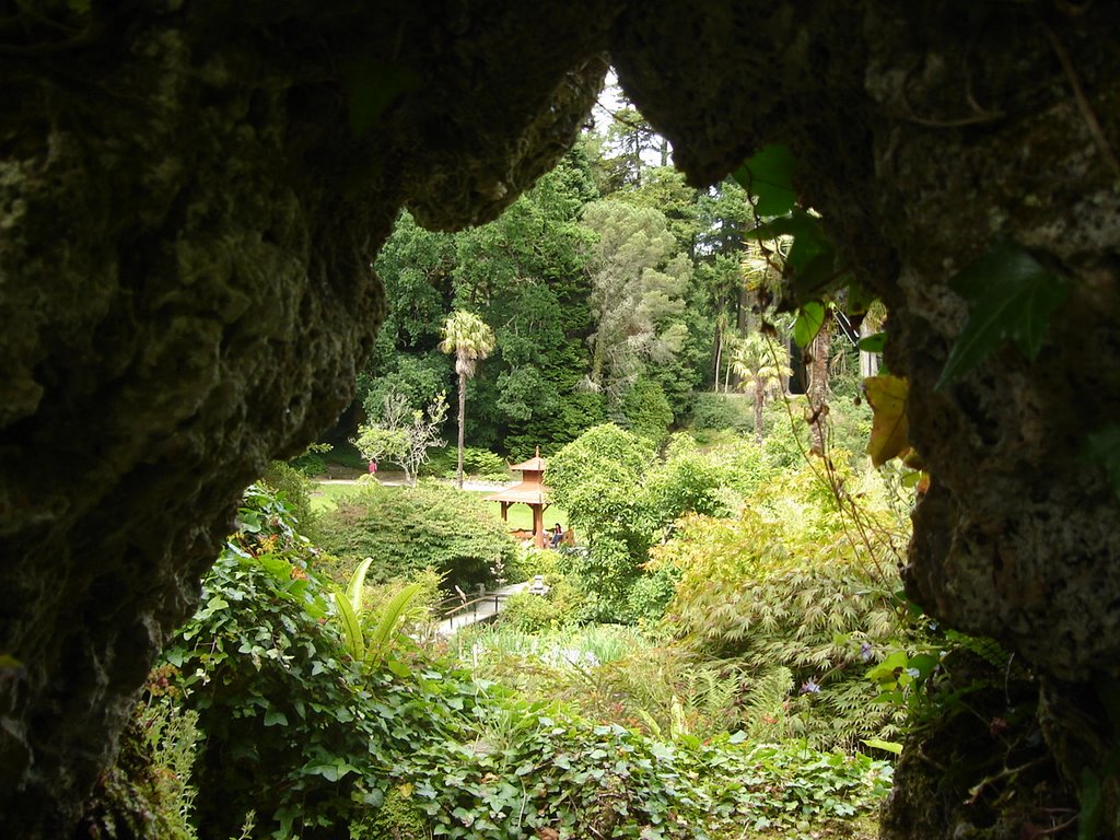 Ireland, Powerscourt garden by Edit75