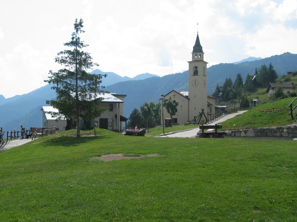 Chamois - la chiesa by francone56