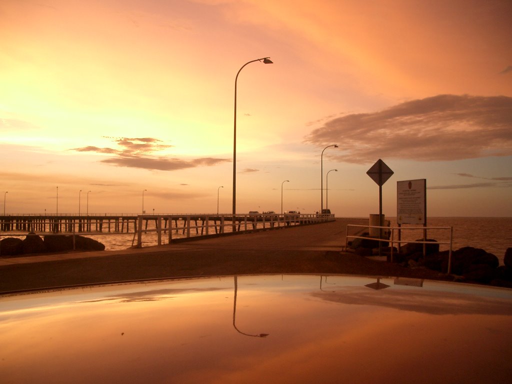 Derby Jetty in beautyfull light 1 by Kotti