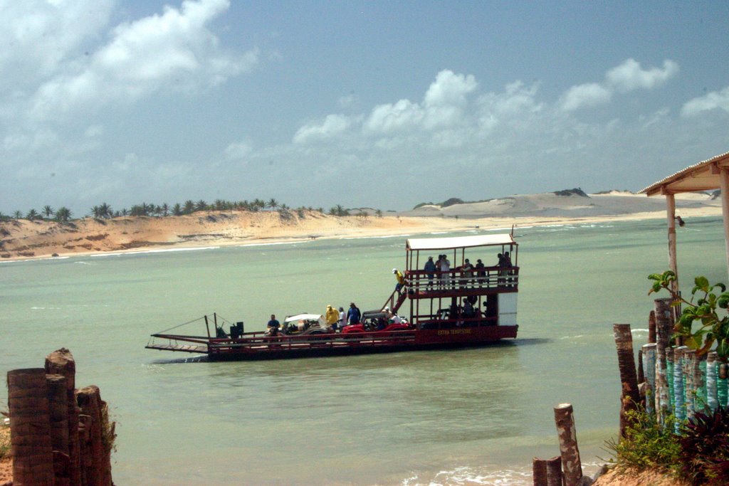 Ferry, Tibau do Sul by Bjørn Rundhovde