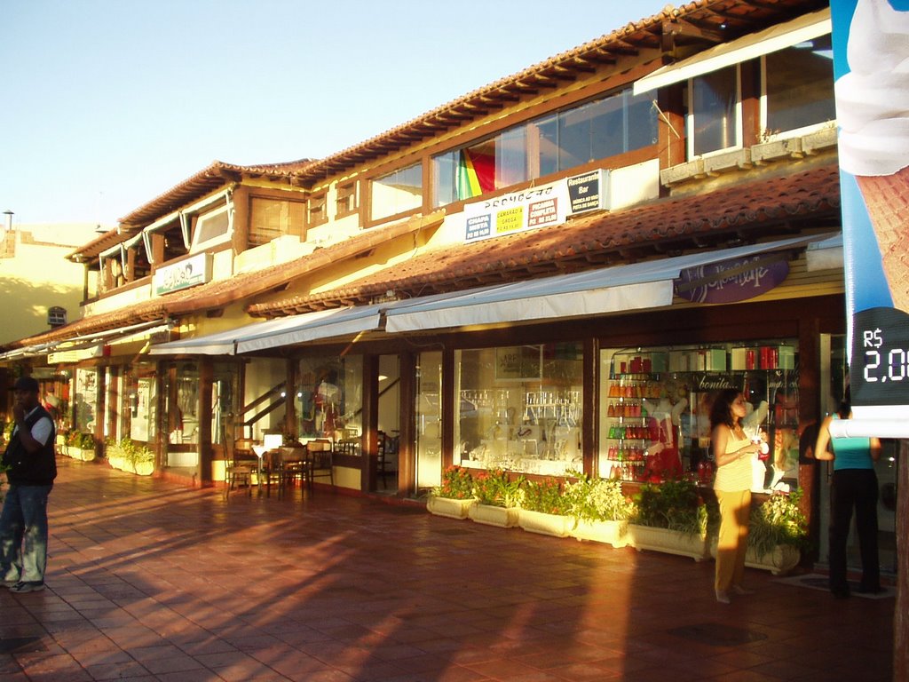 Shops on the Canal de Cabo Frio by jaymanne