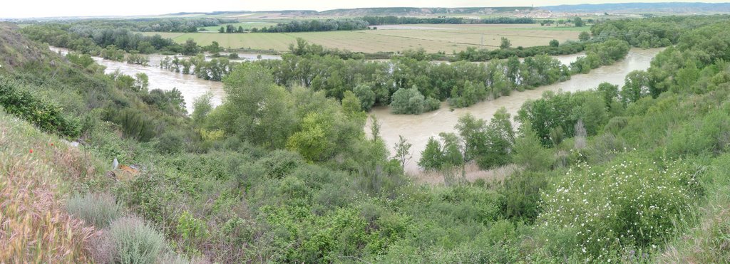 Río Aragón, Mélida by abanades