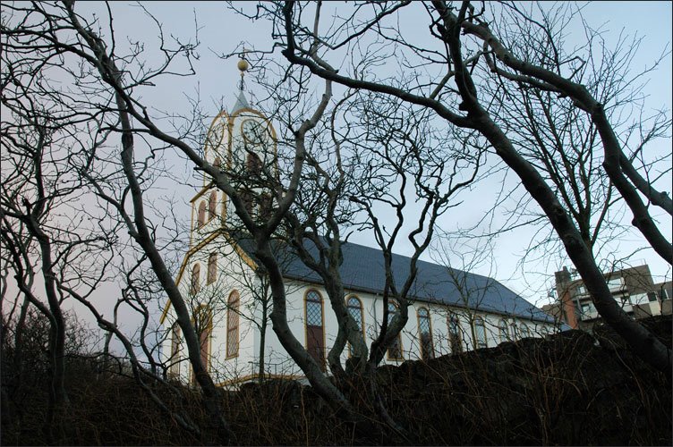 Dómkirkjan, Tórshavn, Streymoy, Faroe Islands by Marita Gulklett