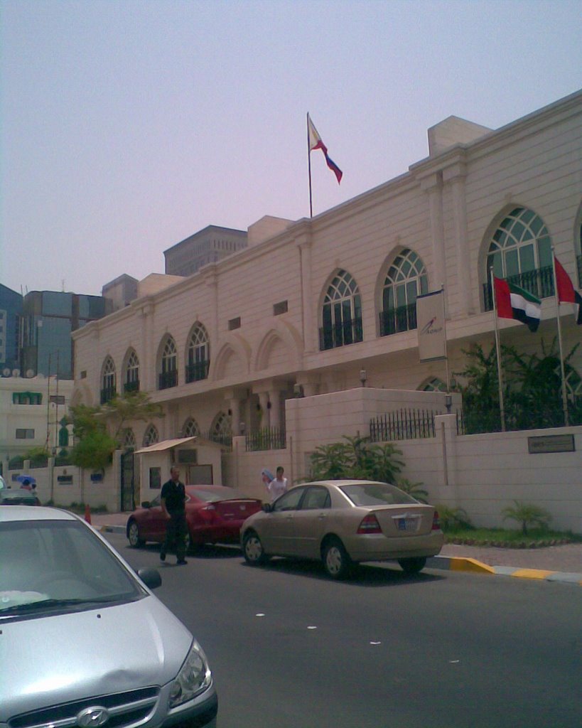 Philippine Embassy in Abu Dhabi UAE (old office from August 2010) by Edgardo Tumang