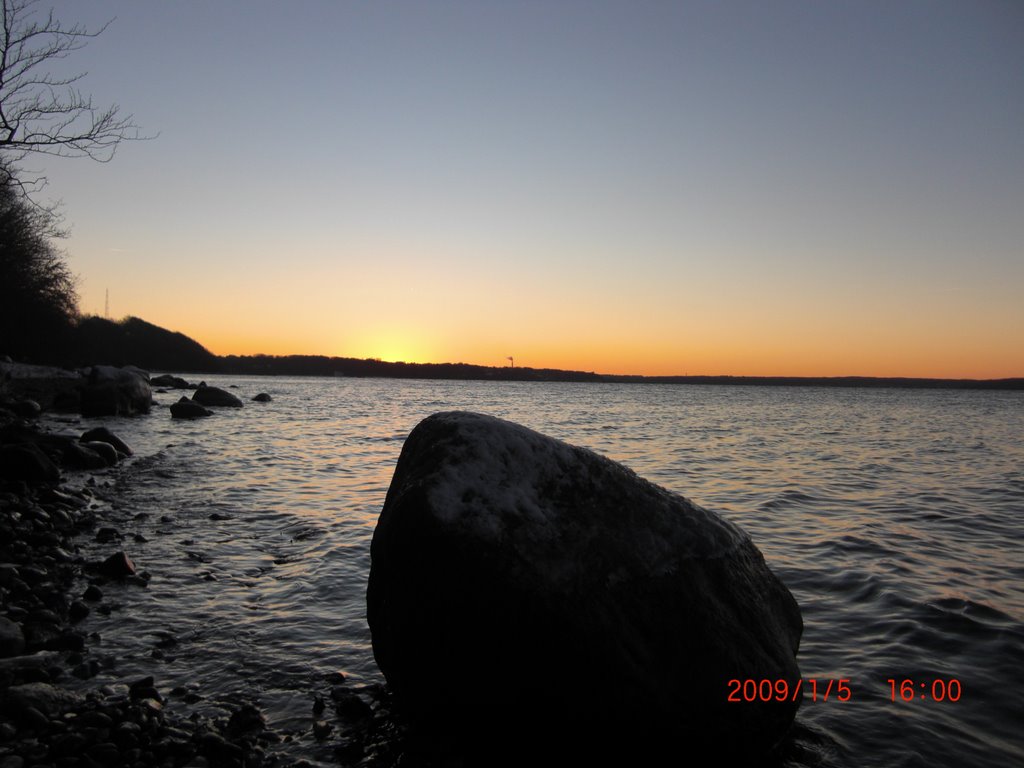 Sonnenuntergang Quellental/Glücksburg by meister-leif