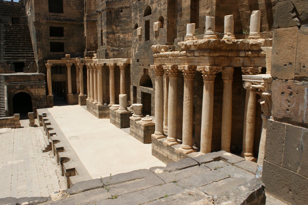 Bosra - Roman theatre by bratack