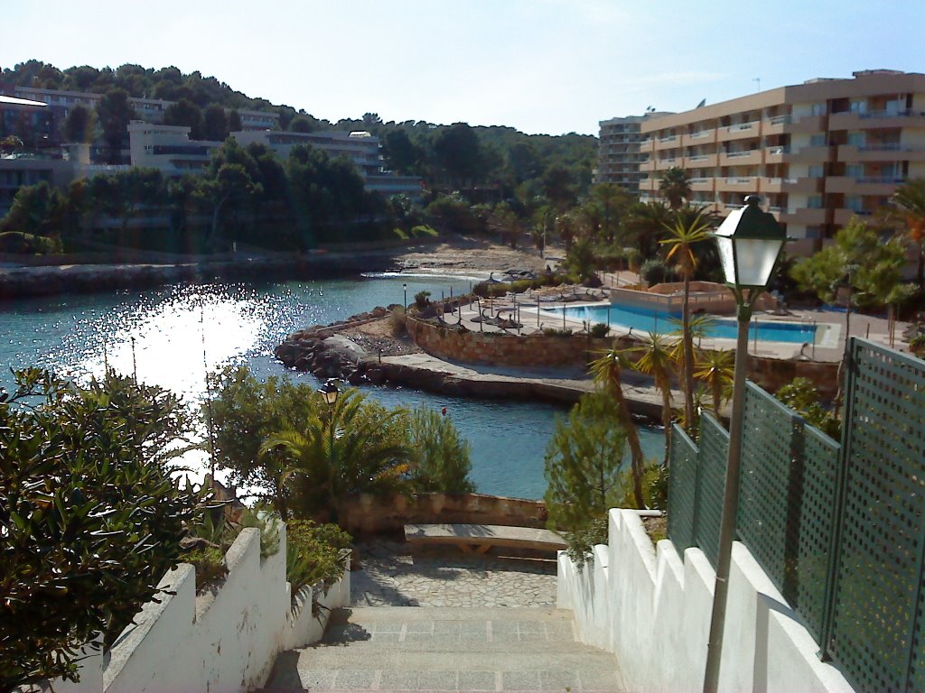 Playa de Cala Vinyes by Alcides Fernandez Vignolo