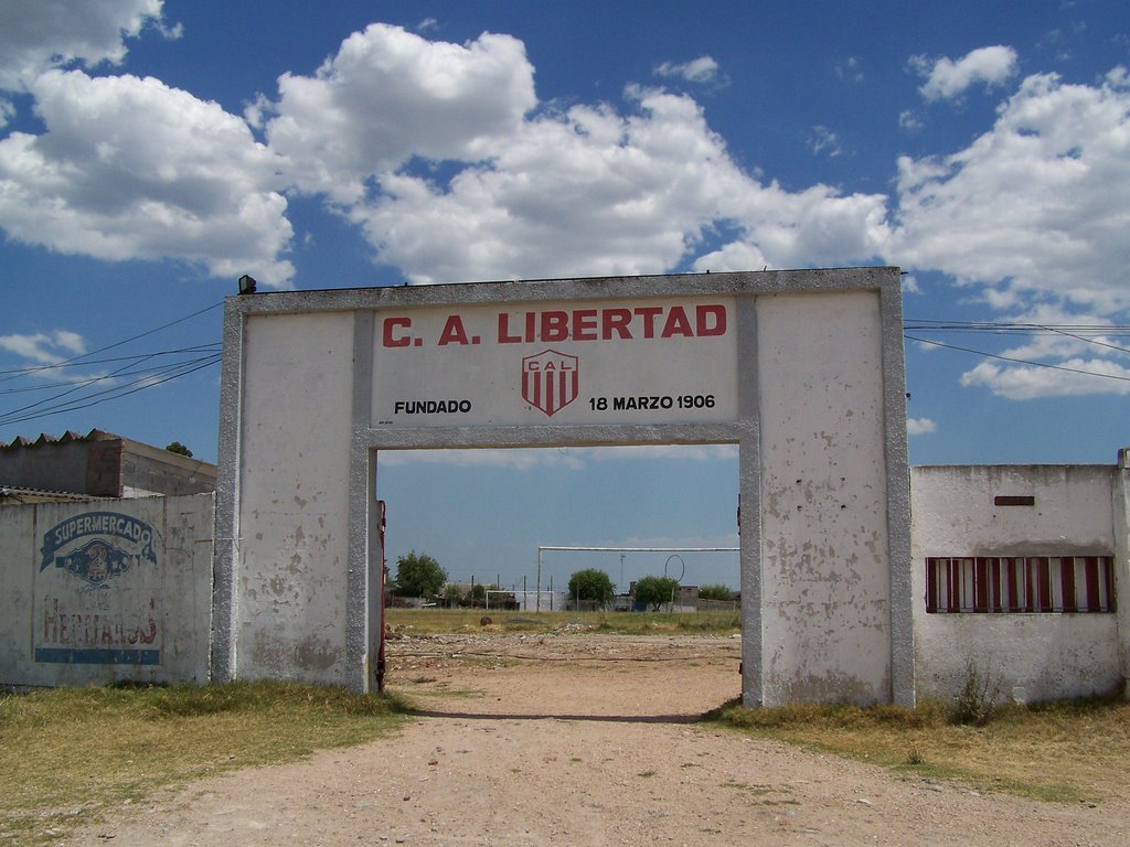 Cancha del Club Atletico Libertad by Gaston Falla