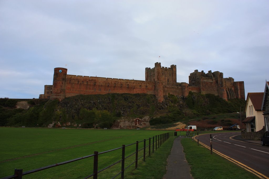 Bamburgh Castle by Albert Griffiths