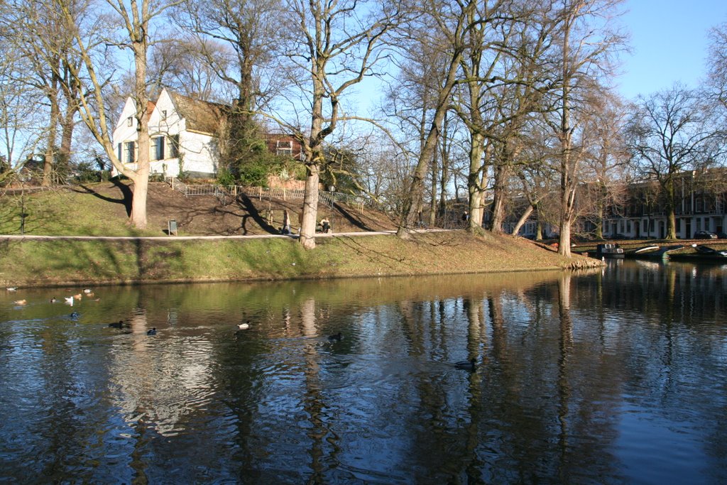 Manenburg en de Tolsteegsingel in Utrecht by Carl030nl