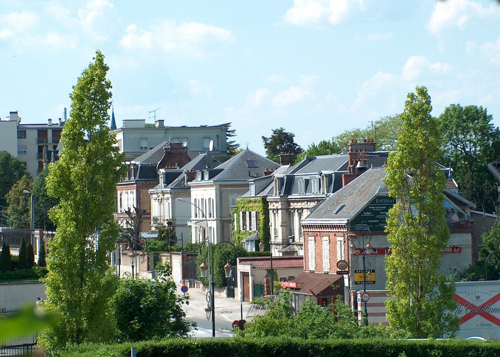 Avenue de Champagne by Frank Ramon