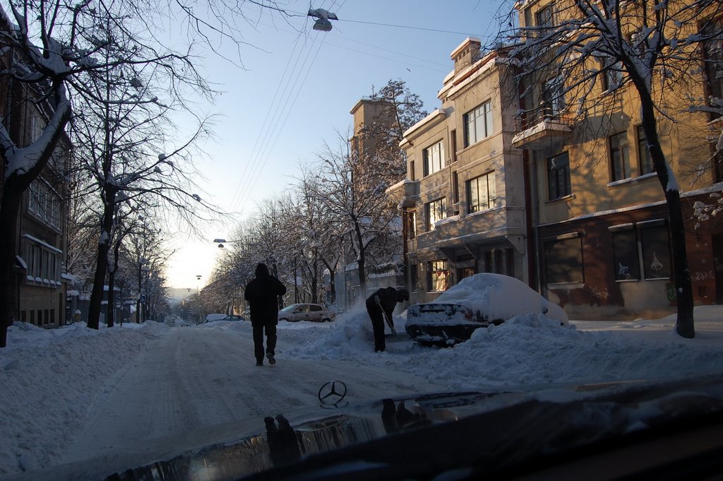 Winter Kaunas 2009 (ozeskienes) by Tadas Petrauskas