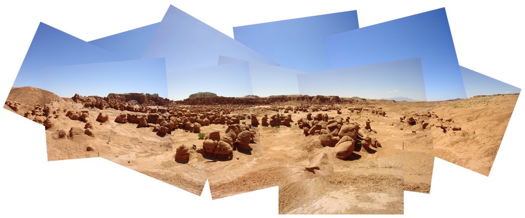 Goblin Valley panoramic by Brent Muno