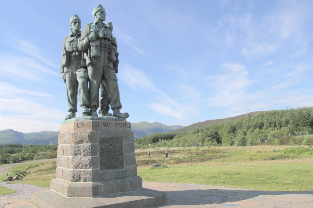 Commando Memorial Spean Bridge by Peter Webster