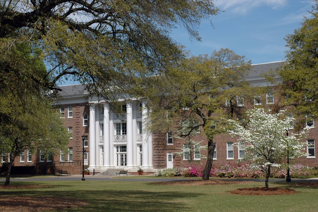 Memorial Residence Hall, Richardson Porch, Belk Residence Hall by jjollycoker