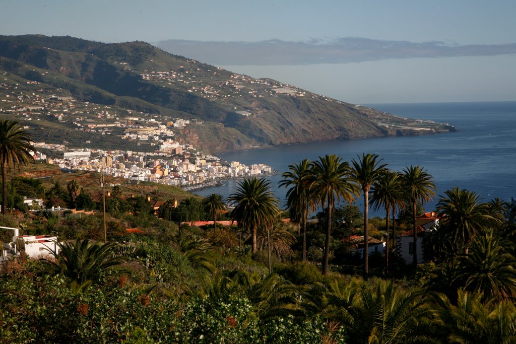 Santa Cruz de La Palma from Parador de La Palma by milan.svanderlik