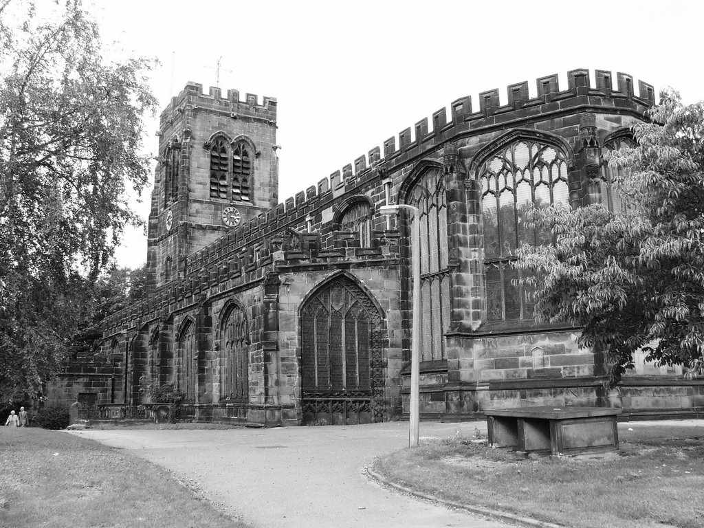 Witton ( St Helen's ) parish church Northwich by Mac Evans