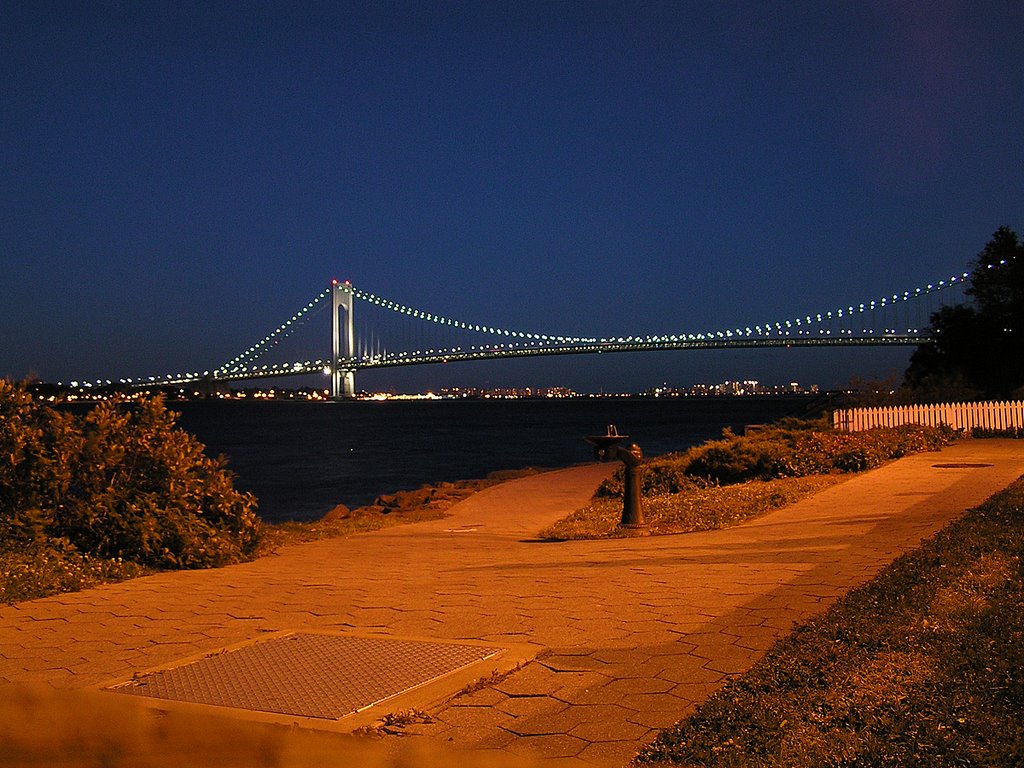 Verrazano Narrows Bridge, Staten Island by Pam Wilson