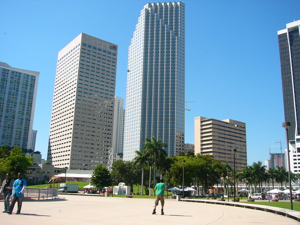 Vista del Downtown desde Bayfront Park by mukibleilok