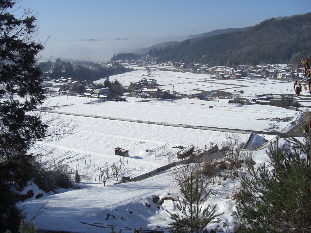 Snowscape in Kawakita, Shobara City　庄原市川北町の雪景色 by Daichi Kohmoto ☆河本大地