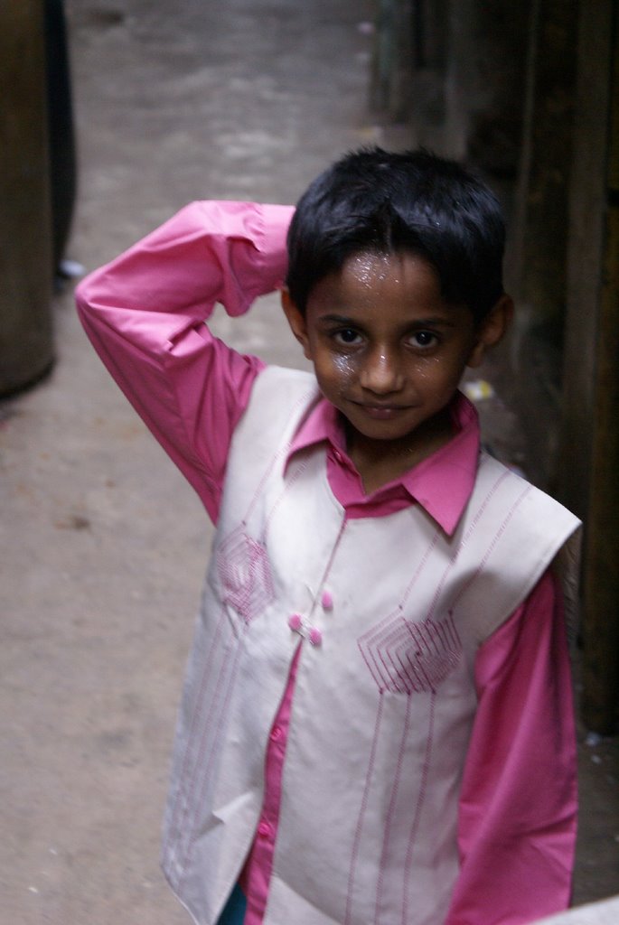 Boy in Dharavi by tim.watts.au