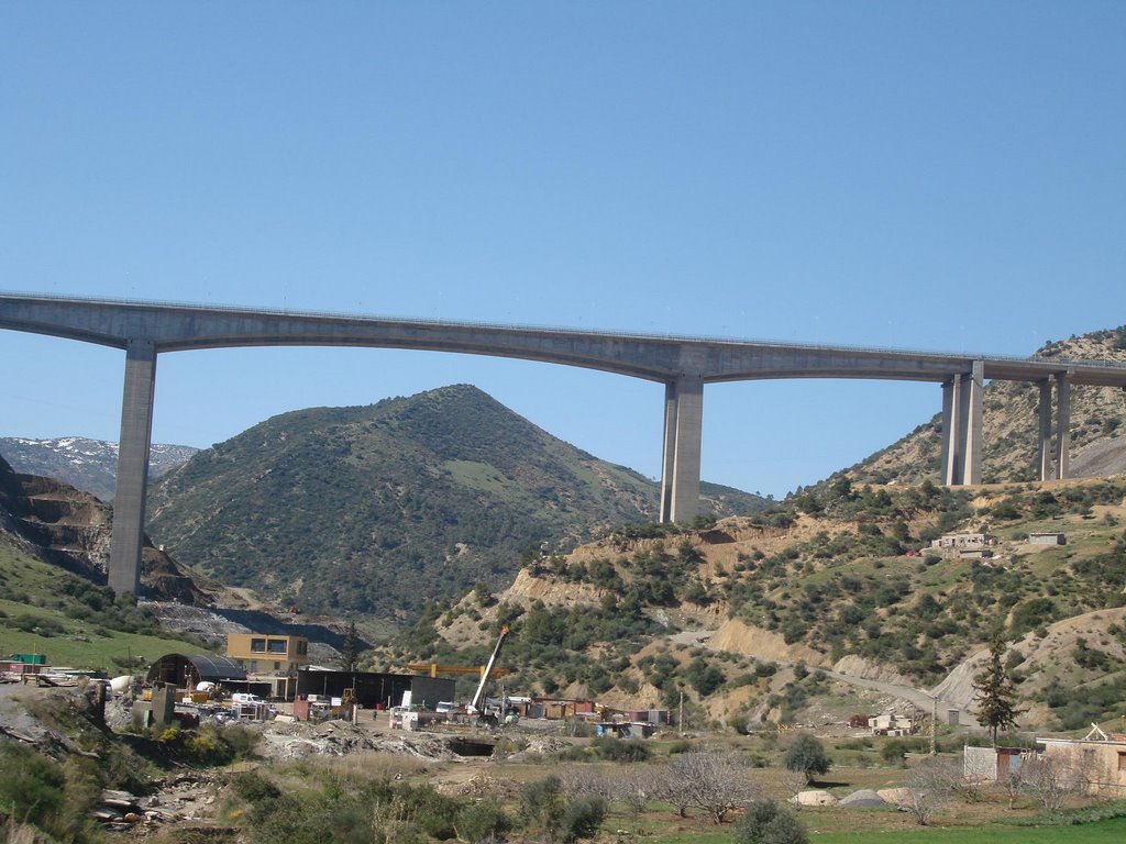 Viaduc de Bouira, March 2008 by GunSamir