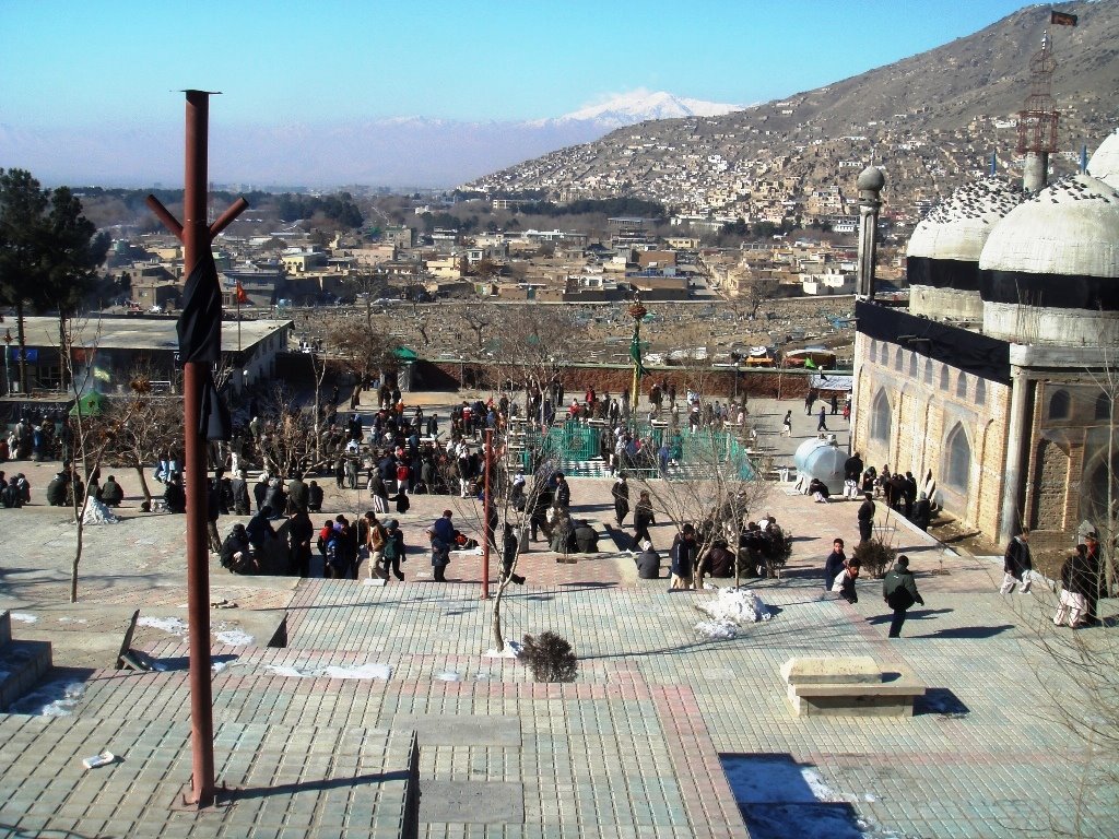 Sakhi memorial back yard by Masoud Akbari