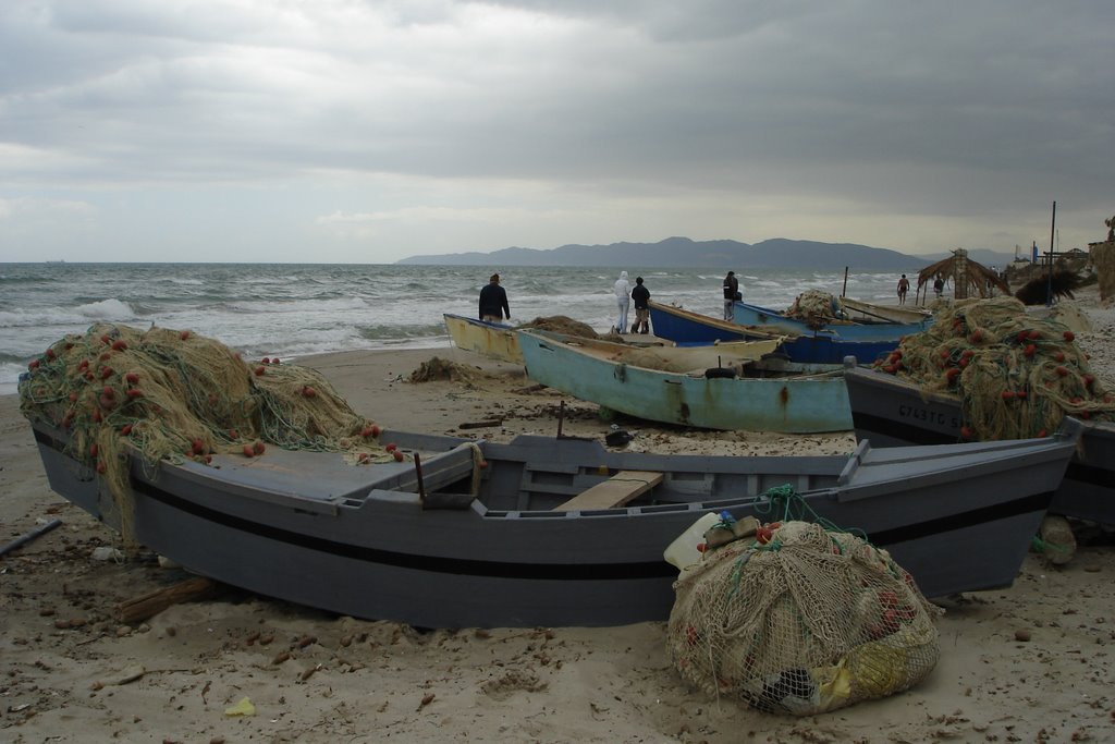 Fisherman boats by greatmogol