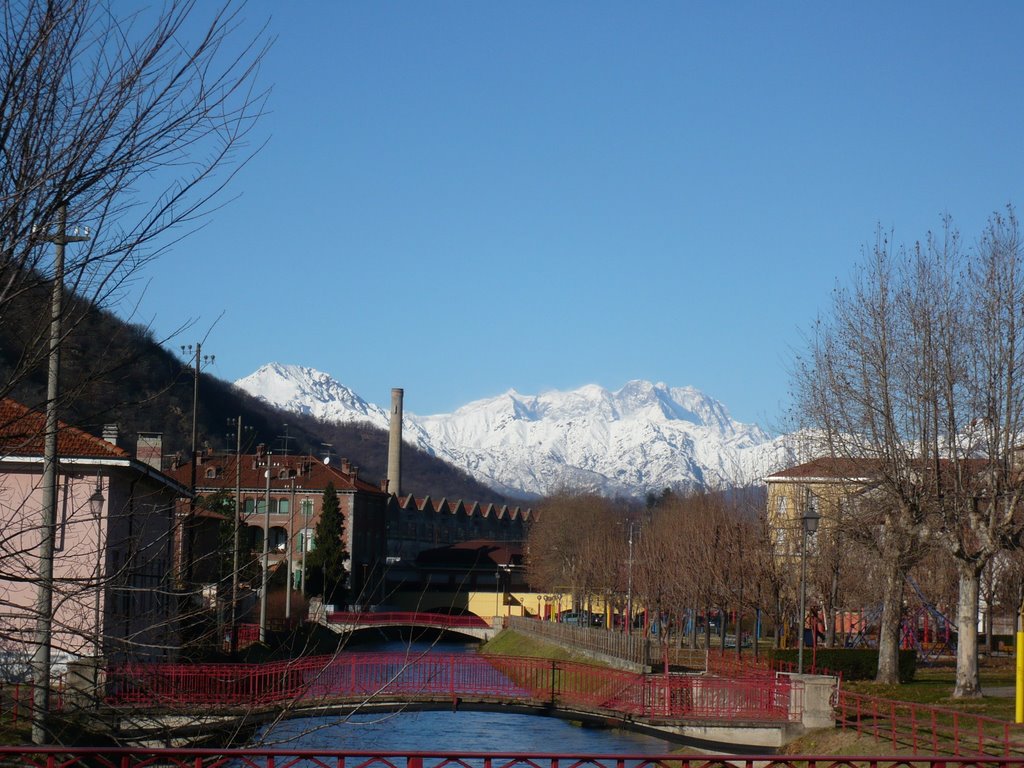 Monte Rosa da Romagnano Sesia by silvanopano