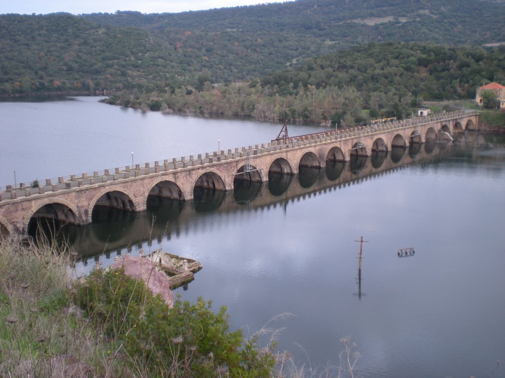 Vecchia Diga del Lago Omodeo by Mario Manconi