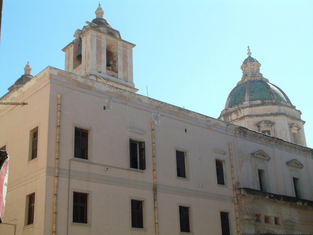 Trapani - Chiesa e convento di San Francesco d'Assisi by Giuseppe Milasi