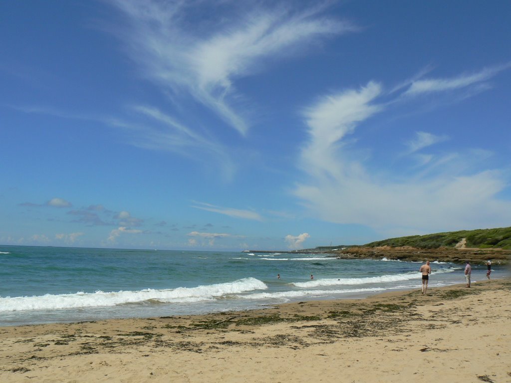 Beach at Veillon by steveowen99