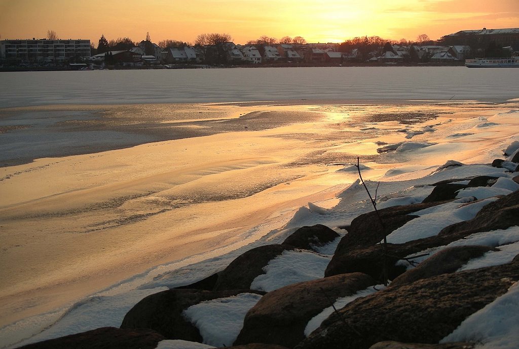 Die Schlei in der Abendsonne by Schleswig-Germany