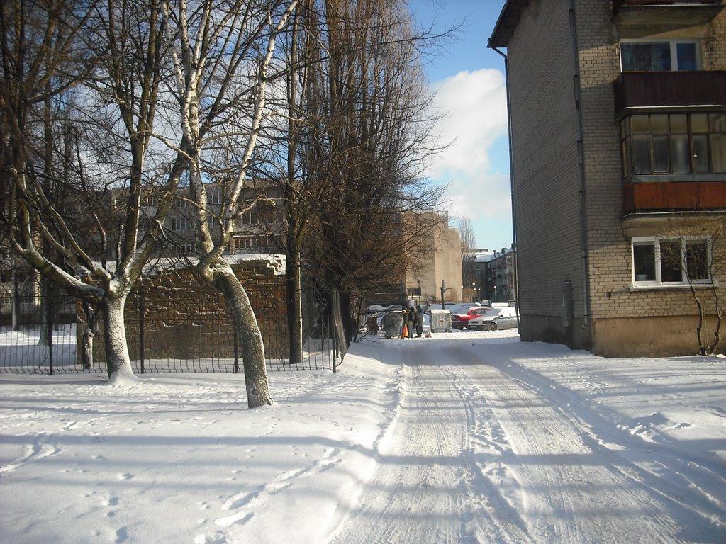 Žvejybos uosto rajonas, Klaipėda, Lithuania, European Union. 2009-01-08. by Tomaskla