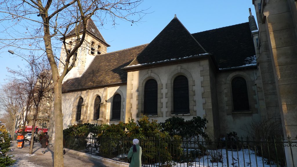 Saint-Vincent de Paul, Clichy-Janvier 2009 by Syldenn