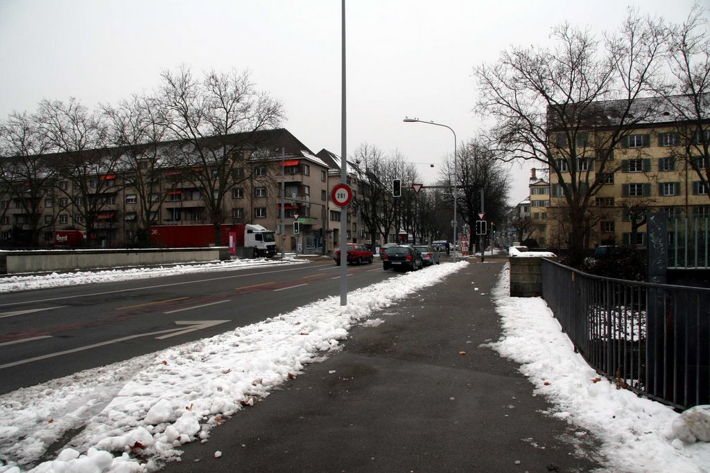 Brücke Staufacherstrasse by Samuel Fausch