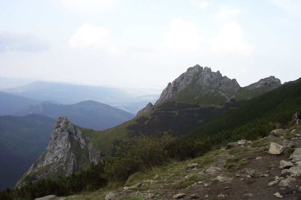 Siodło i Mały Giewont by jordanow