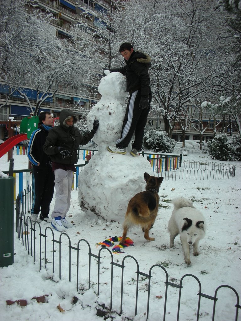 Nieve en el parque dos by JESUSITO M