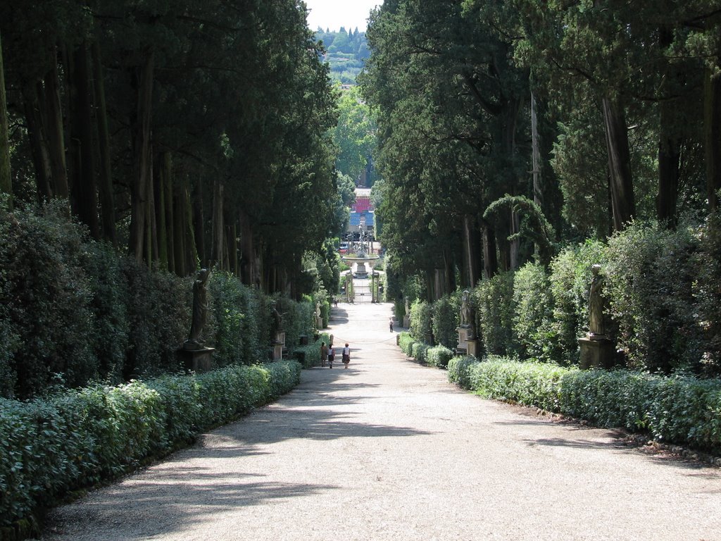 Boboli garden Florence by Don Carlos