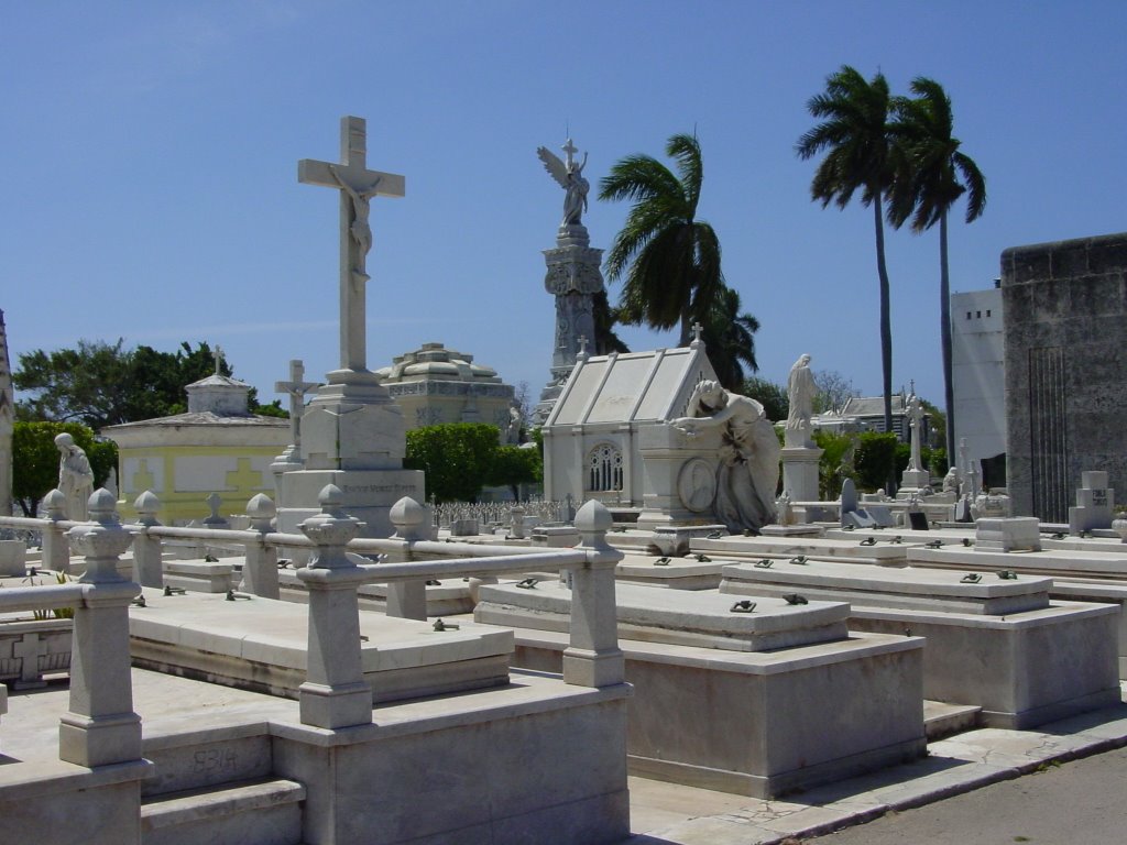 Cuba. Havana.Vedado. Cementerio Cristóbal Colón. (031) by Gerard Blondeau.NL